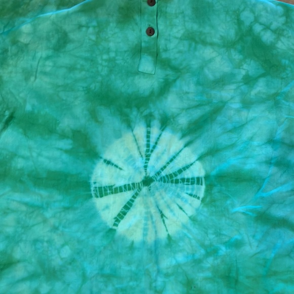 NWT boho tie dye cotton dress by Eternia St. Patricks Day - Picture 8 of 11